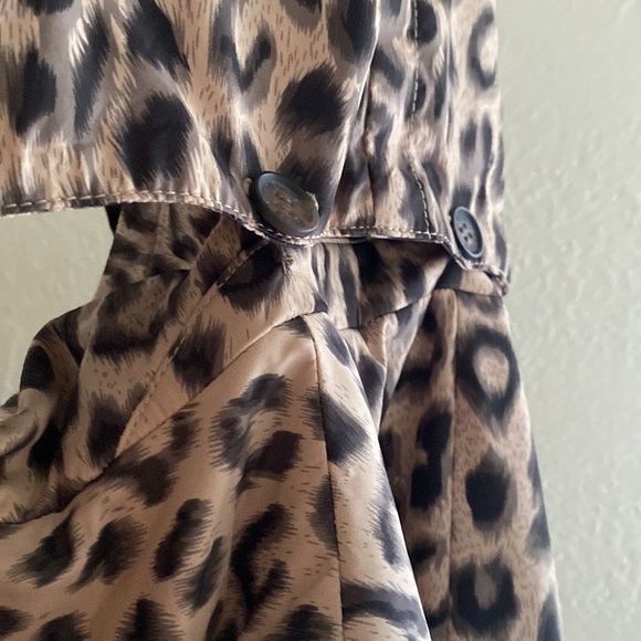 DENNIS BASSO Cheetah trench coat - Picture 14 of 14